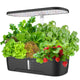 QROOT Core 8-pod countertop hydroponic garden growing fresh herbs and greens indoors
