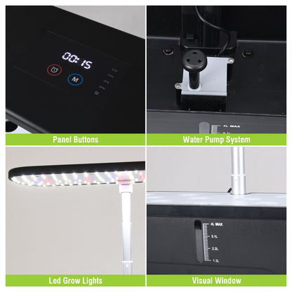 QROOT Plus - 12 pod Family Hydroponic Garden