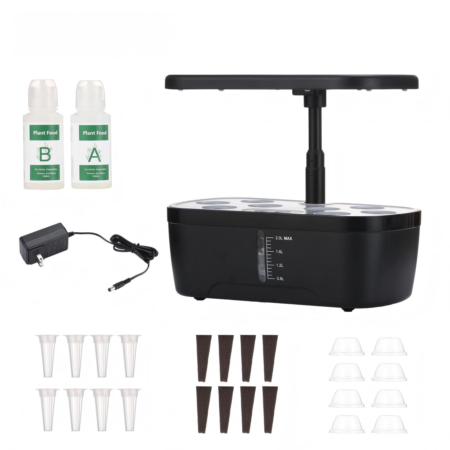 QROOT Core - 8 pod Countertop Hydroponic Garden
